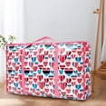 thumbnail image 4 of Pompotops Extra Large Reusable Storage Bags With Strong Handles & Zippers, Heavy Duty Washable Moving Bag, Waterproof Closet, Underbed Organizer For Bedding, Blanket Clearance, 4 of 4