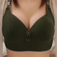 thumbnail image 2 of Clearance Sale 2025 Bra Women Clearance Lace Back Button Shaping Cup Adjustable Shoulder Strap Large Size Bra, 2 of 3