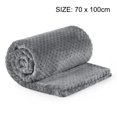 thumbnail image 4 of Unique Bargains Luxury Fleece Bed Blanket Woven Mesh, 4 of 10