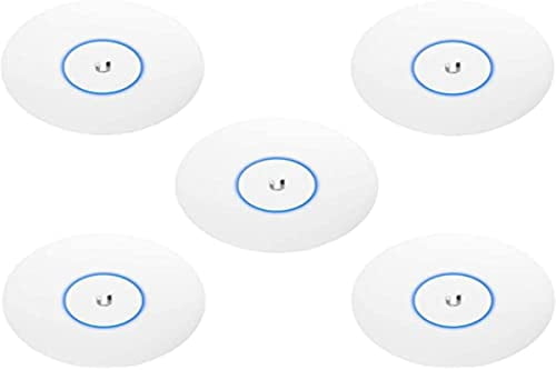Ubiquiti UniFi NanoHD 5-Pack (UAP-nanoHD-US) | Compact 802.11ac Wave2 MU-MIMO Enterprise Access Points, Dual-Band 1733 Mbps, PoE