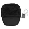 thumbnail image 3 of Hand Warming Mouse Pad, Roomy USB Comfortable Plush Heating Mouse Pad Keep Warm  For Desk Accessories Black, 3 of 8