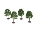 thumbnail image 1 of 4Pcs Arbre Modèle Mise en Page Diorama Architecture Arbre Paysage Modèle Arbres Paysage Sable Table DIY Vert, 1 of 8