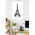thumbnail image 3 of Dessin au trait - Tour Eiffel, 3 of 4