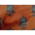 thumbnail image 4 of oneOone Cotton Poplin Fabric Leaves & Floral Block Printed Craft Fabric BTY 56 Inch Wide, 4 of 4