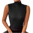 thumbnail image 1 of LSLJS Fashion Women Sleeveless Garment Comfortable Breathable Round-Neck Blouses Tops, Womens Tank Tops, 1 of 6