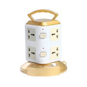 Renjiang Power Strip Tower with USB Ports, Surge Protector Tower, 6.6FT Extension Cord with Multiple Outlets, Power Tower Charging Station for Office Supplies