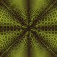 thumbnail image 1 of Ahgly Company Tapis d'Intérieur Lavable en Machine Carré Vert Olive Transitionnel, 5 Pieds Carré, 1 of 7