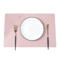 thumbnail image 4 of YAOMOBB Sets de Table en Faux Cuir Résistants à la Chaleur Antidérapants Réutilisables Rectangulaires pour Cuisine Maison, 4 of 6