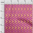 thumbnail image 1 of oneOone Cotton Cambric Fabric Square|Diamond & Triangle Geometric Printed Craft Fabric BTY 56 Inch Wide, 1 of 1
