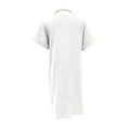 thumbnail image 4 of Gspmoly Robe d'Été, Robe à Manches Longues à Col en V Style Imprimé pour Dames, Robes Formelles pour Femmes Offres Prime, 4 of 5