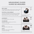 thumbnail image 2 of Couverture inclinable souple SmartFit Pixel Soft, 4 pièces, noire, 2 of 9
