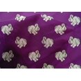 thumbnail image 4 of oneOone Cotton Silk Fabric Rabbit Block Print Fabric By The Yard 42 Inch Wide, 4 of 4