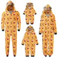 thumbnail image 1 of Christmas Family Matching Jumpsuits Pajamas Santa/Tree/Print Hooded Long Sleeve Zipper Onesie Rompers Pjs, 1 of 3
