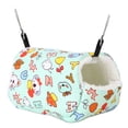 thumbnail image 2 of Hamster Hanging Cotton  , Made Of  Cotton And Sponge Small Pet Cotton   Adopts Cartoon Design  For Pets In Winter For Who Has Small Pets, 2 of 8