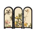 thumbnail image 1 of Siruishop Chinese Design Mini Screen Ornament 3 Panel Divider for Fireplace Countertop B, 1 of 8