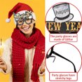 thumbnail image 2 of Tignapoo 2025 New Year Party Glasses - Black & Gold Frame for Festive Celebrations, Photo Props, and Fun Gatherings!, 2 of 7