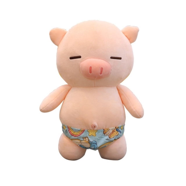 LSLJS Grands Animaux en Peluche Cochon Jouets en Peluche