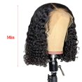 thumbnail image 3 of Curly Bob Wig,Short Bob Wigs Deep Brazilian Hair Wigs Wave Wigs Effortless Installation, 3 of 6