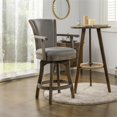 thumbnail image 3 of Jennifer Taylor Home Williams 27" Counter Height Bar Stool Dark Heathered Grey, 3 of 11