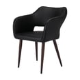 thumbnail image 3 of Plata Décor Import Inc Conference Chair (PU) in Black Set of 2 for Dining Area, 3 of 5