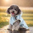 thumbnail image 2 of TIELUTT Pet Raincoat Large and Small Dogs Raincoat Reflective Strips Outdoor Activities Rain Dog Life Jacket Large Breed Sum Dog Dog Water Jacket Rain Jacket Large Dog Calm Dog down, 2 of 8