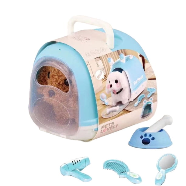 Chien robot intelligent, chiot robot qui agit comme un vrai chiot, chiens en peluche interactifs électroniques pour s'asseoir, aboyer, marcher et courir D Chien robot intelligent, chiot robot qui agit comme un vrai chiot, chiens en peluche interactifs électroniques pour s'asseoir, aboyer, marcher et courir D