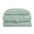 thumbnail image 5 of Swift Home Waffle Square Prewashed Duvet Cover Set, 5 of 5