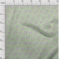 thumbnail image 3 of oneOone Cotton Poplin Green Fabric Asian Paisley Block Sewing Craft Projects Fabric Prints By Yard 56 Inch Wide, 3 of 5