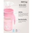 thumbnail image 5 of Twistshake 360 Sippy Cup 230ml Spill-Free Pastel White 6+m, 5 of 5