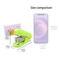 thumbnail image 3 of Hot Sale! New! Dusknt Mini Stapler, Mini Small Stapler Useful Mini Stapler Staples Set Office Binding, 3 of 3