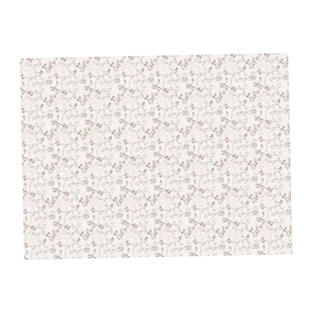 Dollhouse Floorboards Effect Paper Dollshouse Wall Paper for Micro Landscape Style C