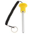 thumbnail image 4 of jinwen Weight Stack Pin Accessories Multipurpose Stainless Steel Weight Machine Pin Yellow 10x100mm, 4 of 9