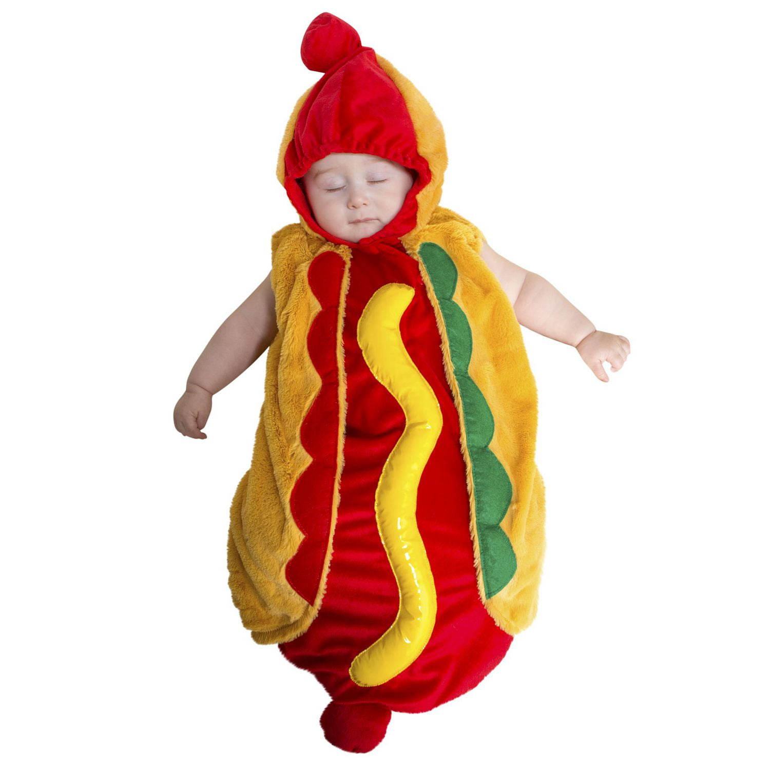 Baby's Hot Dog Bunting Costume 0-6 Months.