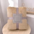 thumbnail image 1 of Couverture en Flanelle Douce et Chaude Couverture de Lit Jeté de Sofa, 1 of 3