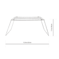 thumbnail image 4 of 1PC Stainless Steel Furnace End Holder Camping Mini Barbecue Grill Pot Bracket, 4 of 7