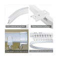 thumbnail image 1 of Tringle de Rideau de Plafond Pliable de 5 Mètres, Tringle de Rideau de Plafond Flexible, Tringle de Rideau, Accessoires, Tringle de Rideau Courbée, 1 of 6