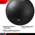 thumbnail image 3 of Jfit Slam Ball, Classic Black, 20 Lb, 3 of 5