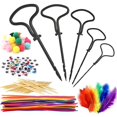 thumbnail image 1 of Chestnut Drill Set  Chestnut Craft Set for Children  Chestnut Set for Crafts with Chestnuts  Autumn Chestnut Man DIY Set  1.5-5 mm Drill Chestnuts  with DIY Craft Accessories, 1 of 1