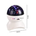 thumbnail image 3 of Cagogo under $5 Bluetooth Star Projector Light, Bluetooth Speaker Starlight Projection Lamp, USB Romantic Night Light LED Rotating Ambient Light, Bedroom Decor Light, Music Atmosphere Lamp, 3 of 9