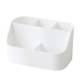 thumbnail image 2 of Cagogo 3Pcs Desktop Organizer, Removable Divider Storage Box, Plastic Office Desk Organizer, Multifunctional Makeup Organizer, Cosmetic Storage Container for Office Desk and Home Vanity, Small, 2 of 9