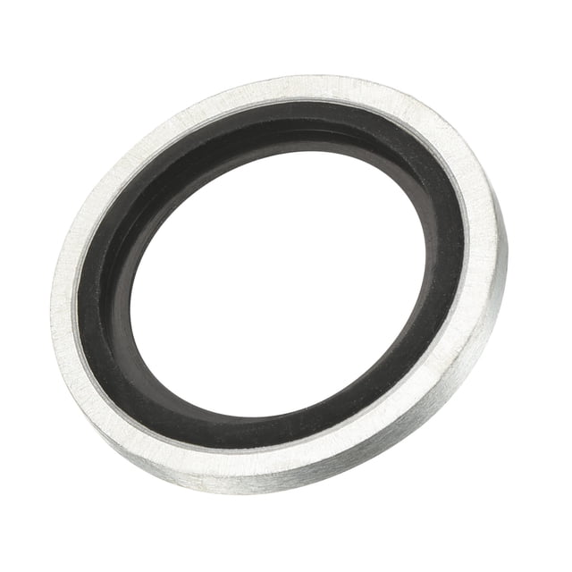 Unique Bargains Rondelles d'Étanchéité en Acier au Carbone G1/2 en Caoutchouc Nitrile Lié, Lot de 5
