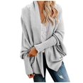 thumbnail image 1 of Long Sweater Cardigan Women Fashion Women Long Sleeve Knit Winter Cardigan Sweater Solid Color Coat Long Sleeve Cardigan for Women Cardigan Sweater Long Cardigan for Women, 1 of 6