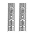 thumbnail image 1 of KAKOWELY 2pcs Roman Rod Connector Hollow Curtain Rod Connection Part Window Drapery Rod Joints,5.12X"X0.98"X0.79", 1 of 5