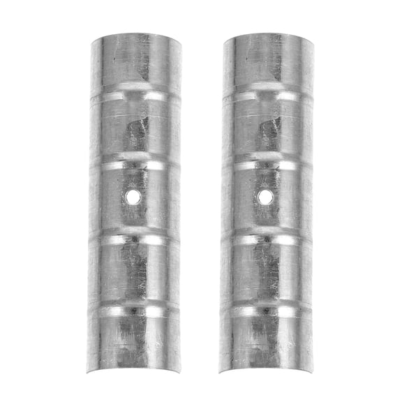 KAKOWELY 2pcs Roman Rod Connector Hollow Curtain Rod Connection Part Window Drapery Rod Joints,5.12X"X0.98"X0.79"