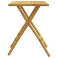 thumbnail image 3 of vidaXL Folding Garden Table 55x55x75 cm Bamboo, 3 of 5