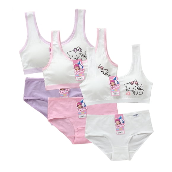 Soutiens-gorge d'Entraînement Rembourrés pour Filles, Convient aux Adolescentes de 12 à 16 Ans, Soutien-Gorge à Bretelles Élastiques, Soutien-Gorge Léger de Sport, Soutien-Gorge Cami avec Bretelles Ajustables