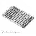 thumbnail image 4 of Robinet de Filetage, Ensemble de 10 Pcs Vis Métriques HSS, Robinets de Machine à Fileter M3/M8/M10/M12, Outils de Tapotement de Flûte Métrique pour Acier, Fer, 4 of 8