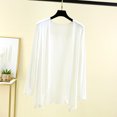 thumbnail image 1 of TopLLC Ensembles de Pyjama Ensembles de Détente pour Femmes, Vêtements de Nuit pour Femmes Blouse pour Femmes Uni Décontracté Mode Col Rond Manches Longues Régulières Hauts de Vêtements de Nuit Manches Longues Hauts de Pyjama, 1 of 3