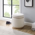 thumbnail image 2 of Pouf de rangement Richgrove naturel, 2 of 7