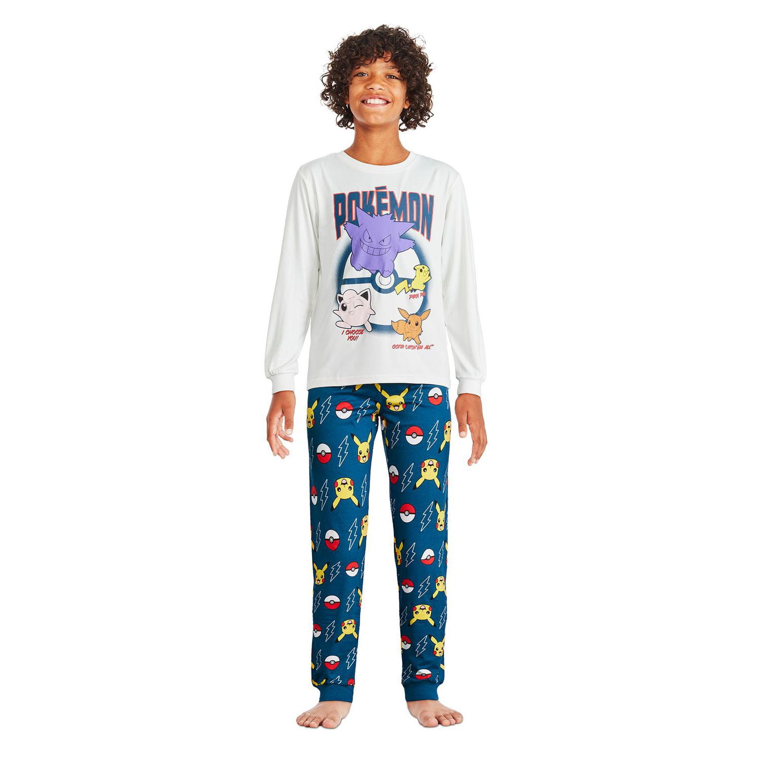 Pokemon Boys' Pajama 2-Piece Set